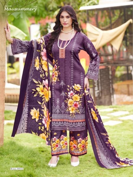 Ganesha mausummery vol 1 cotton dress materials wholesale